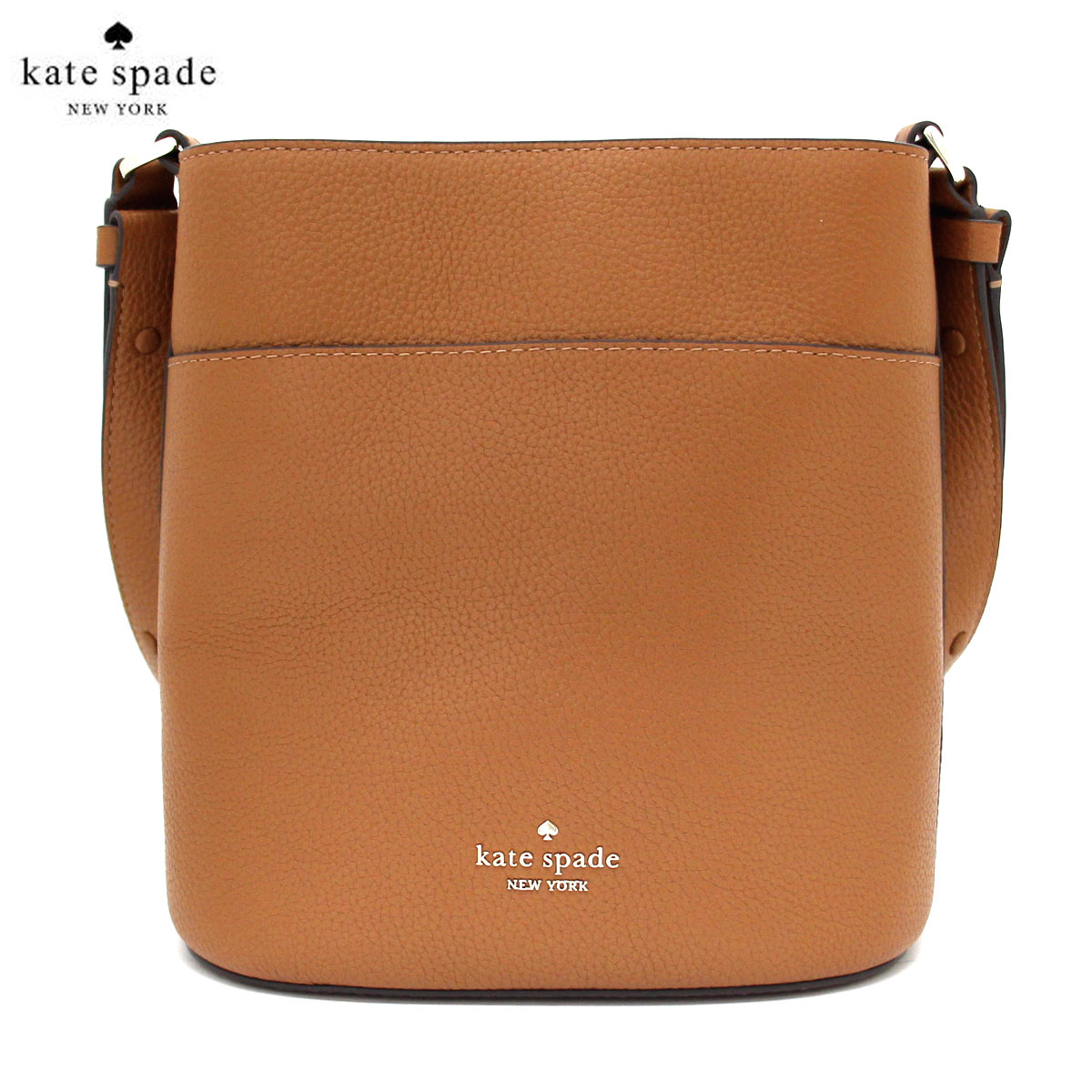 kate spade ケイトスペード KE489 200 ショルダーバッグ レイラ スモール 井戸釣瓶 うしろ側 レディース  赤銅色 新品【貨物輸送無料】