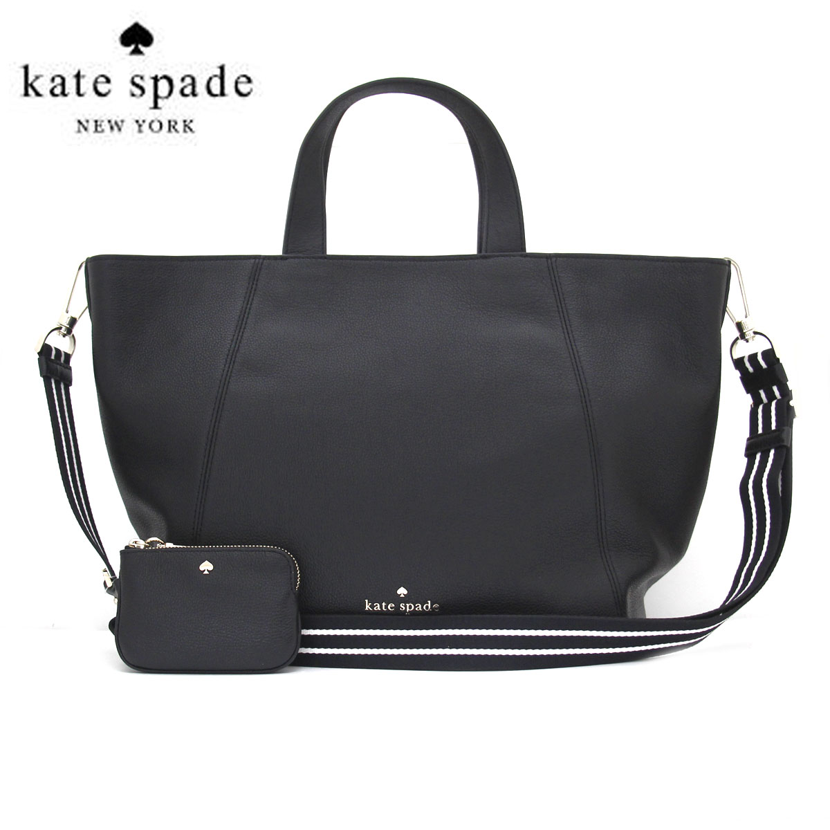 【楽天市場】kate spade ケイトスペード KC741 001 バケット ショルダーバッグ ロージー サッチェル コインケース付 ...