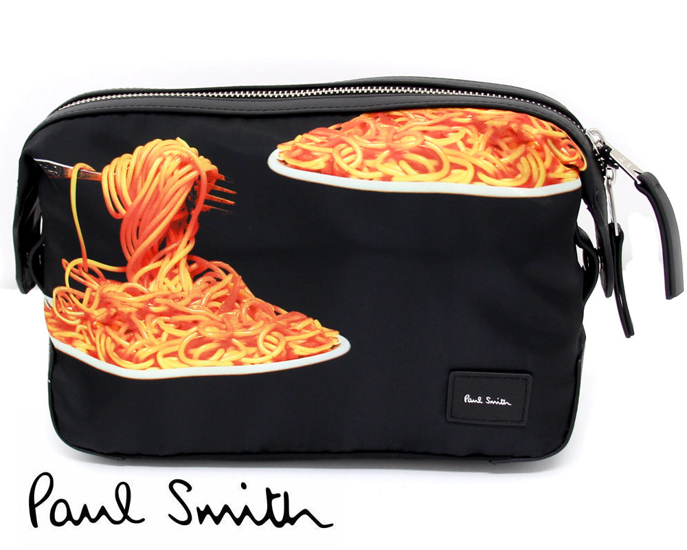 Paul Smithポール スミス ポーチ ウォッシュバック スプラッター Paul Smith for Manchester United ポーチ ｜ポール・スミス