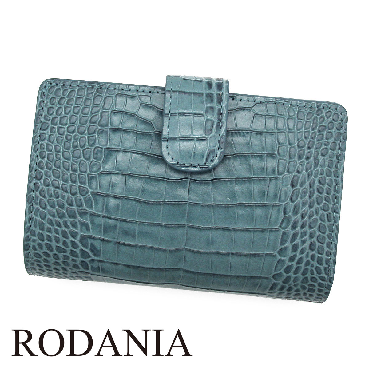 RODANIA クロコダイル型押しヒマラヤ 二つ折り財布 楽天市場】ロダニア RODANIA 二つ折り財布 レディース