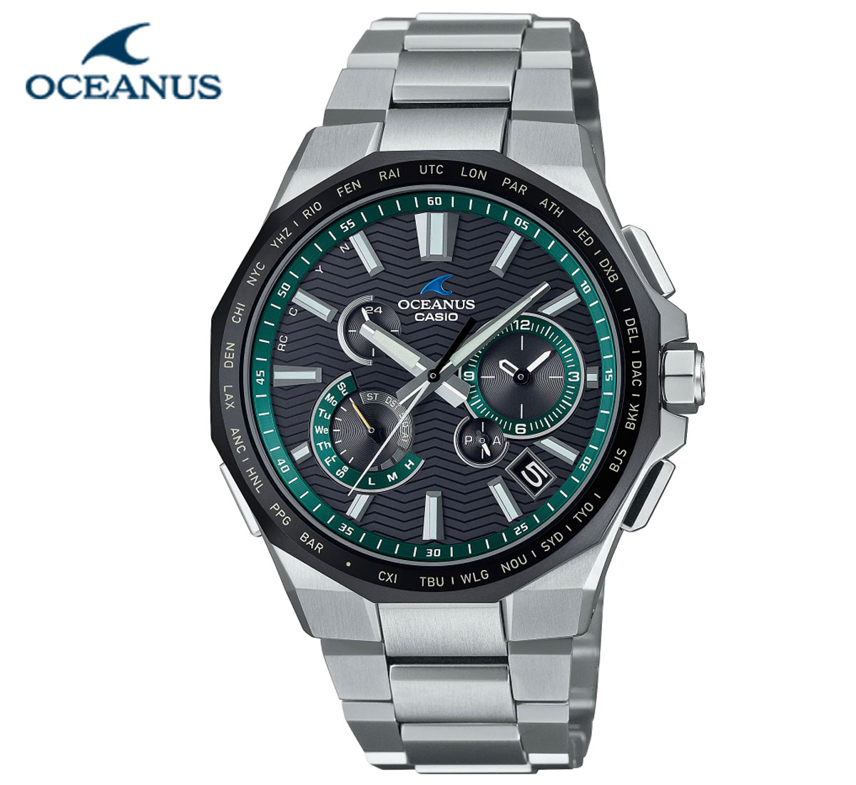 楽天市場】美品 カシオ CASIO オシアナス OCW-T600 メンズ