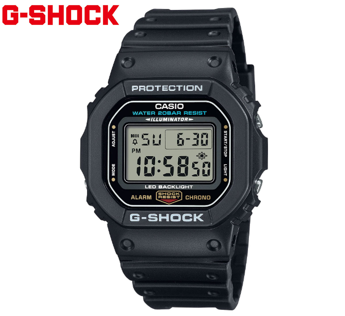 CASIO G-SHOCK DW-5600UE-1JF　カシオ　腕時計 デジタル ブラック メンズ レディース ユニセックス 定番 【送料無料】