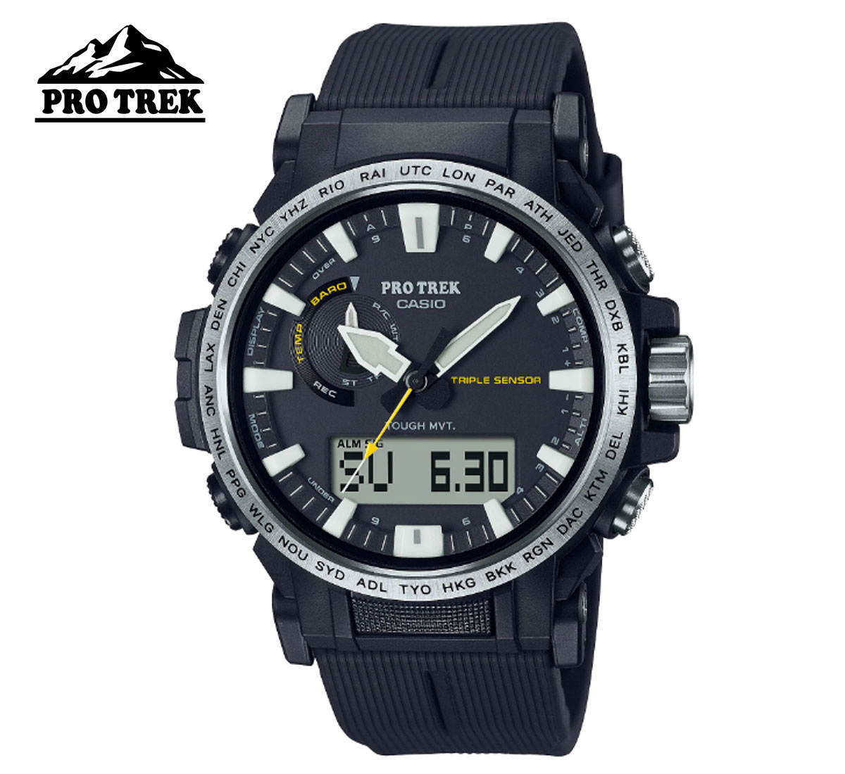 楽天市場】CASIO PRO TREK Climber Line(PRW-61-1AJF)カシオ プロ