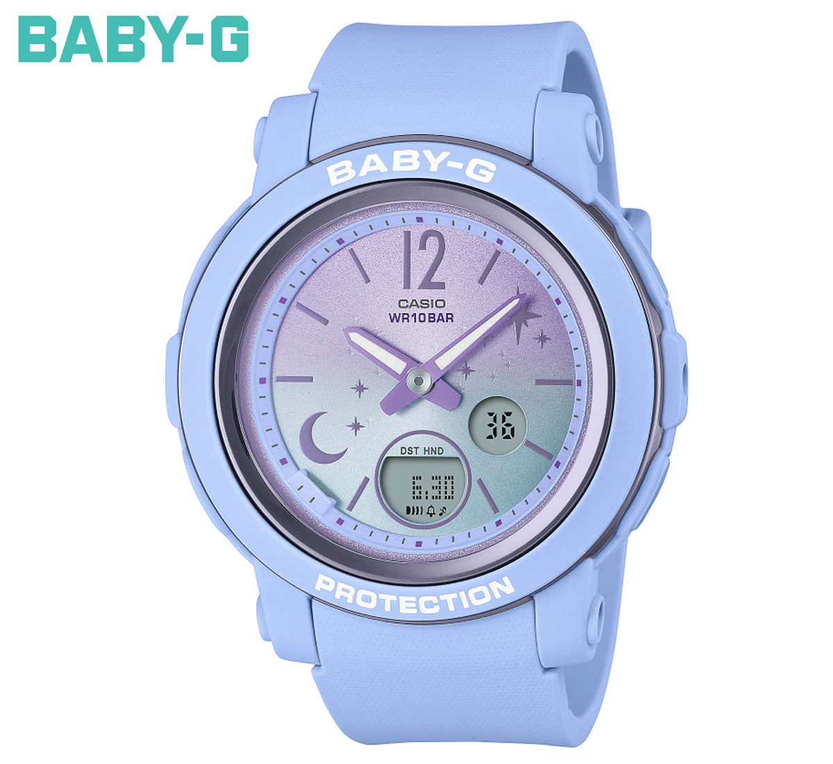 CASIO Baby-G BGA-290DS-2AJF カシオ レディース 腕時計 女性用 デジタルアナログ デジアナ ブルー系 カジュアル 【送料無料】