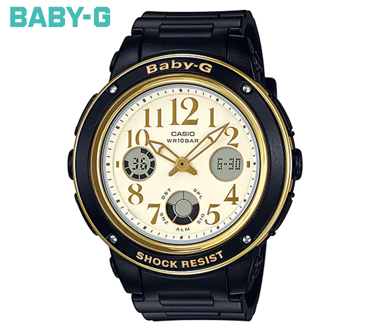 CASIO Baby-G BGA-151EF-1BJF カシオ 腕時計 BASIC　ベーシック レディース 女性用 ブラック アナログデジタル アナデジ シンプル カジュアル 【送料無料】