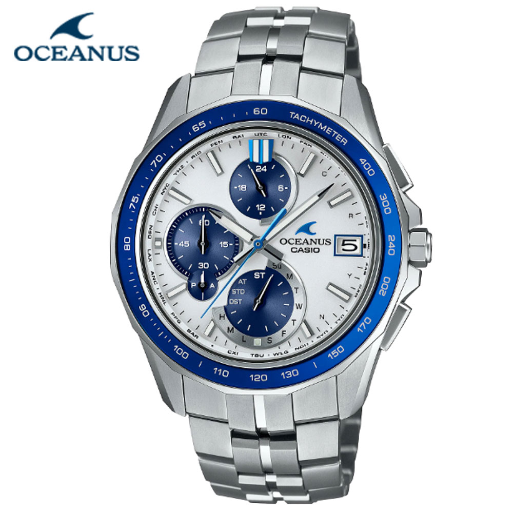 楽天市場】稼働品 カシオ OCW-M700 OCEANUS オシアナス ソーラー電波
