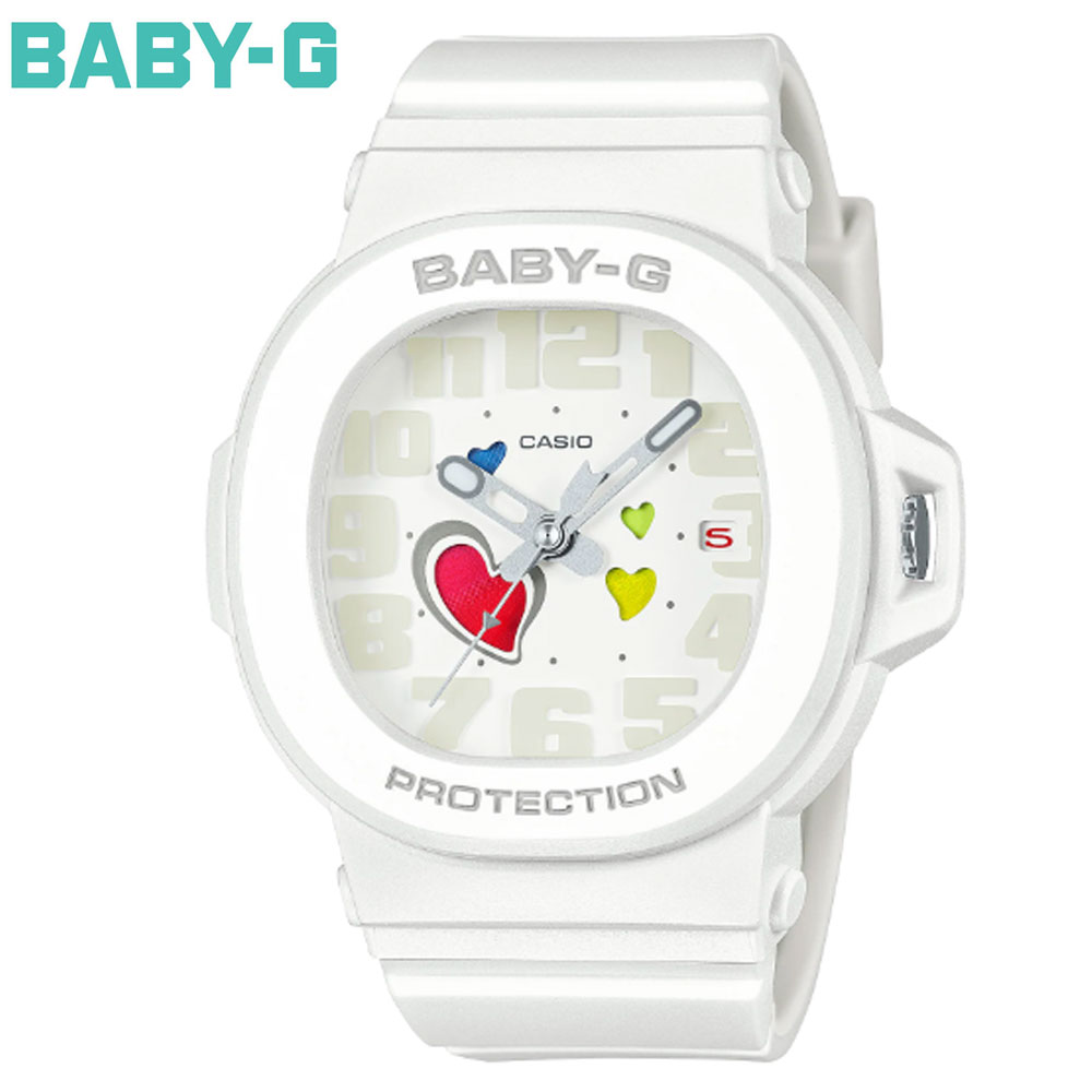 CASIO BABY-G BGA-10-7AJF カシオ 腕時計 PLAYFUL HEART SERIES アナログ レディース 女性用 カジュアル ホワイト 新品 【送料無料】
