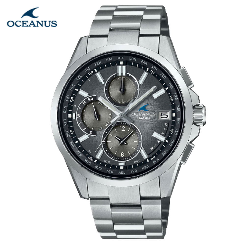 CASIO OCEANUS OCW-T2600RA-8AJF カシオ オシアナス Classic Line レトロトーンコレクション 腕時計 アナログ ソーラー電波 チタン マルチバンド6 メンズ 男性用 RETRO TONE COLLECTION 世界限定1,000本 新品 【送料無料】 58,080円