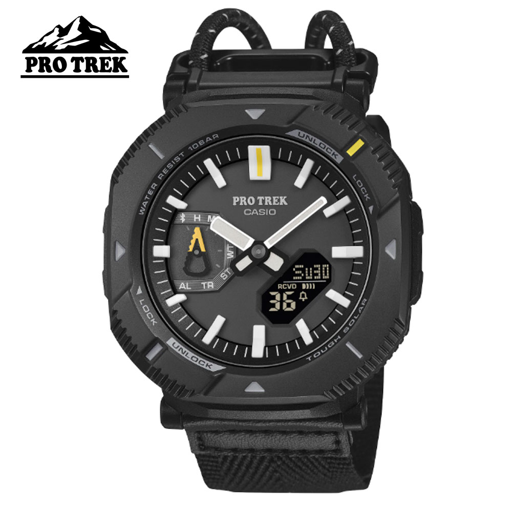 CASIO　protrek tough solar メンズ　腕時計 楽天市場】CASIO PROTREK PRJ-B001-1JF (23,0)○ プロトレック