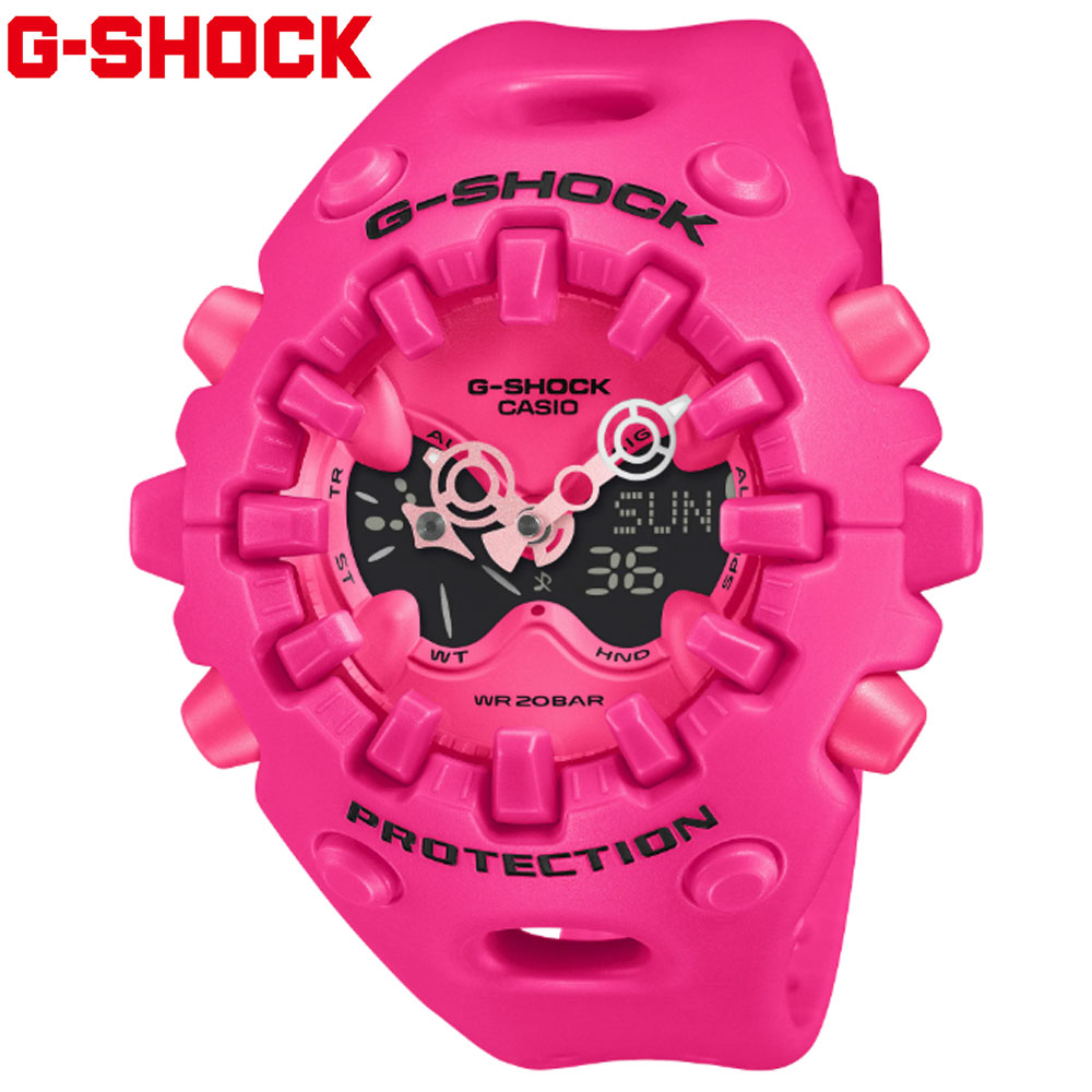 CASIO G-SHOCK GA-V01-4AJF カシオ　腕時計 メンズ 男性用 アナログデジタル ピンク 新品 【送料無料】