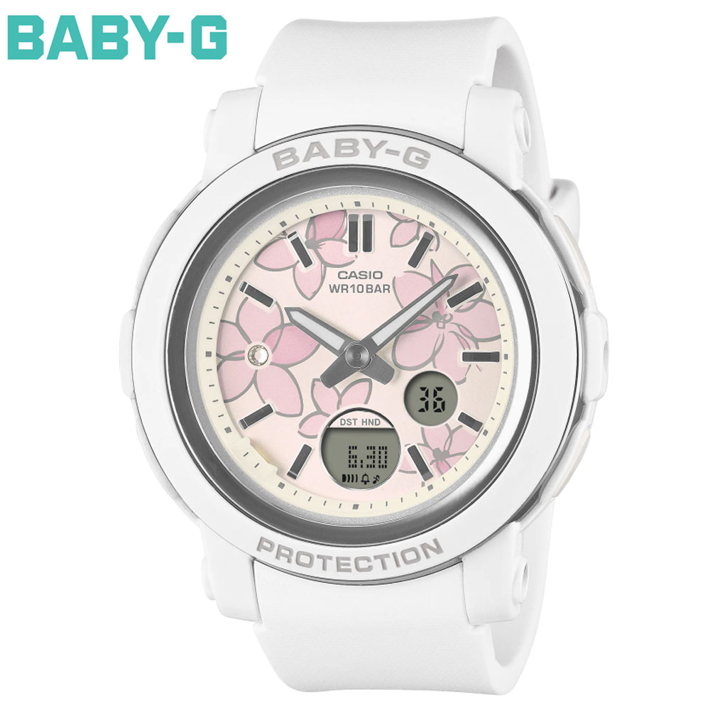 CASIO Baby-G BGA-290FL-7AJF　カシオ　レディース　腕時計 デジタルアナログ デジアナ カジュアルウォッチ ホワイト 新品 【送料無料】