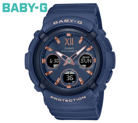 CASIO Baby-G BGA-2800-2AJF カシオ レディース ウォッチ 電磁波ソーラー デジタルアナログ デジアナ スモーキーカラー くすみ色合い 米国海軍 【貨物輸送無料】 腕時計-レディース腕時計