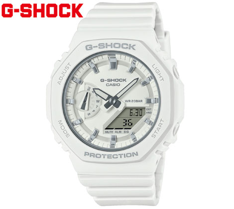 CASIO G-SHOCK GMA-S2100-7AJF カシオ ウオッチ WOMEN レディース デジタルアナログ カーボンコアガード社会システム 白いこと 【貨物輸送無料】