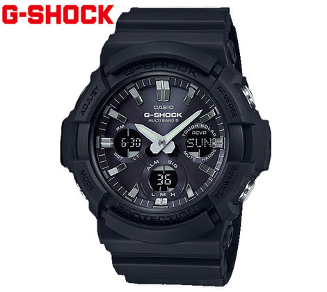 CASIO G-SHOCK GAW-100B-1AJF カシオ　腕時計 メンズ　デジアナ ビッグケース ソーラー電波 ブラック 【送料無料】