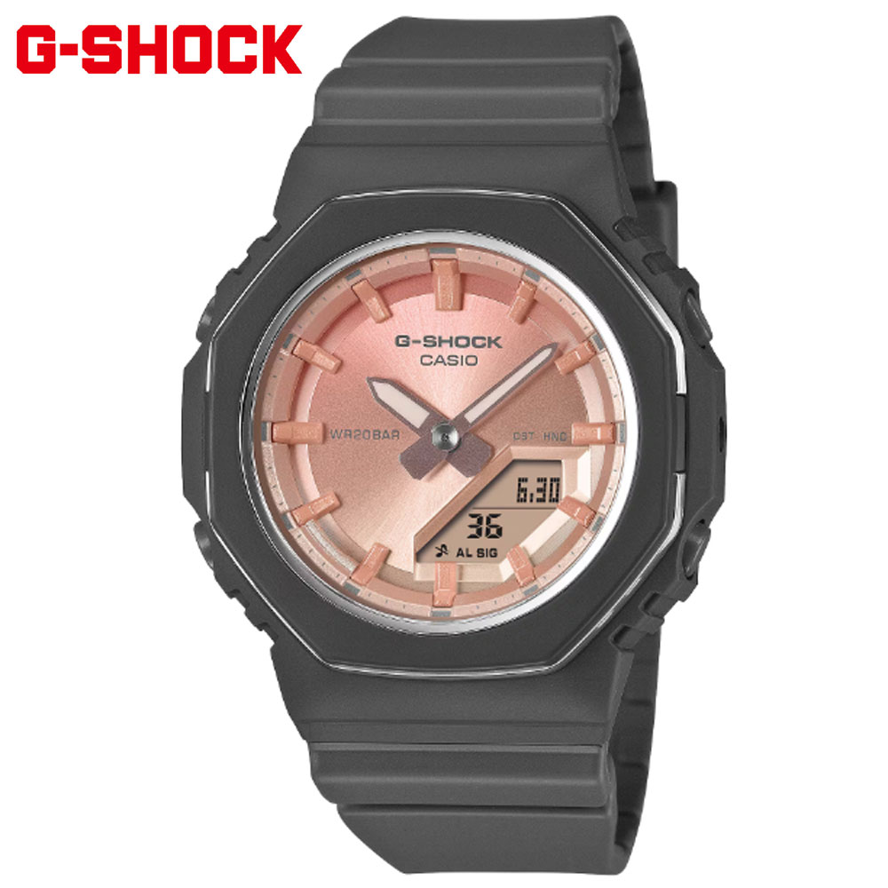 CASIO G-SHOCK GMA-P2110SC-4AJF カシオ 腕時計 WOMEN レディース オクタゴン 八角形 アナログデジタル アナデジ グレー ピンク文字盤 新品 【送料無料】