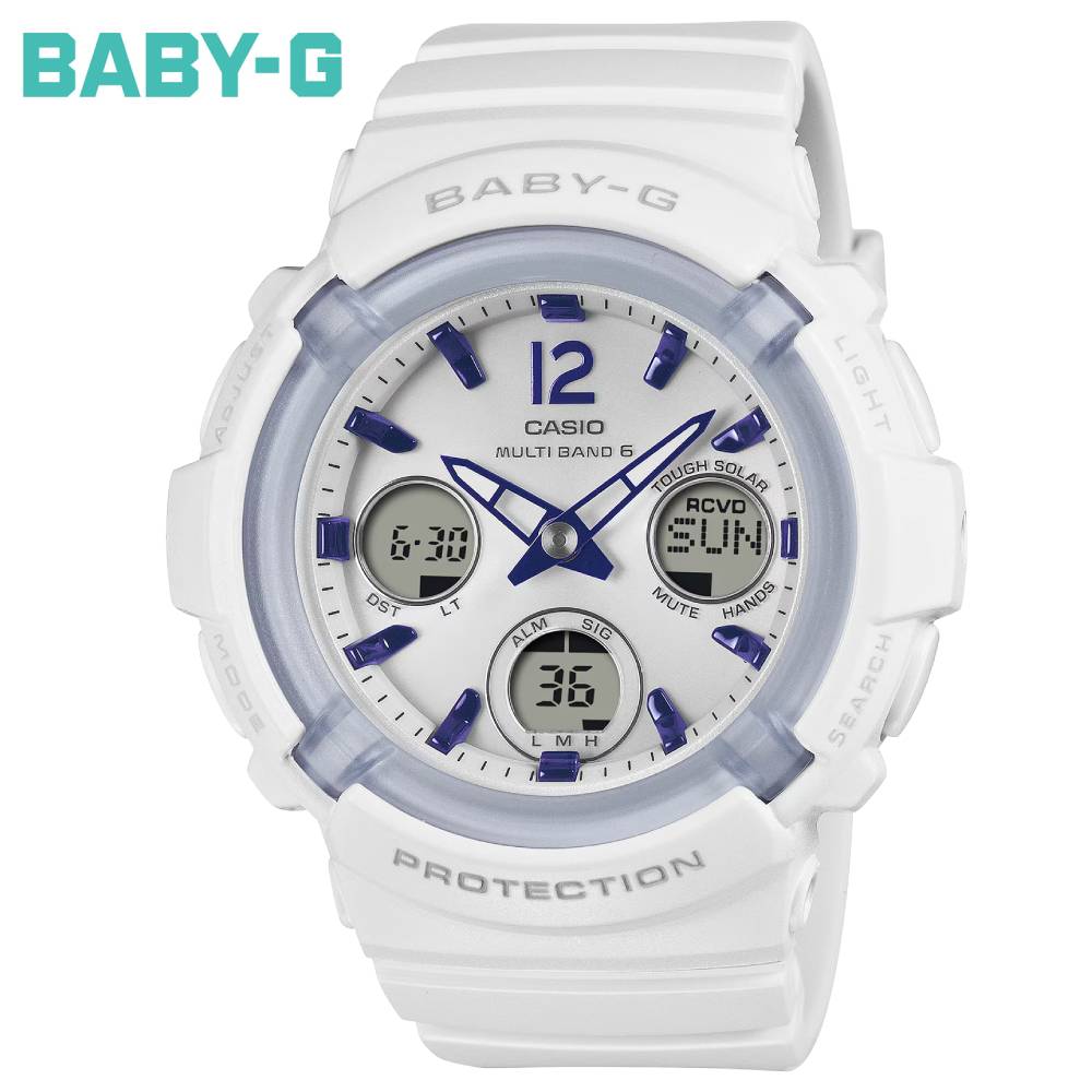 CASIO Baby-G BGA-2800-7A3JF カシオ レディース ウォッチ 電磁波ソーラー 亭主もち用 デジタルアナログ デジアナ 米国海軍 新品 【貨物輸送無料】 レディース腕時計-腕時計