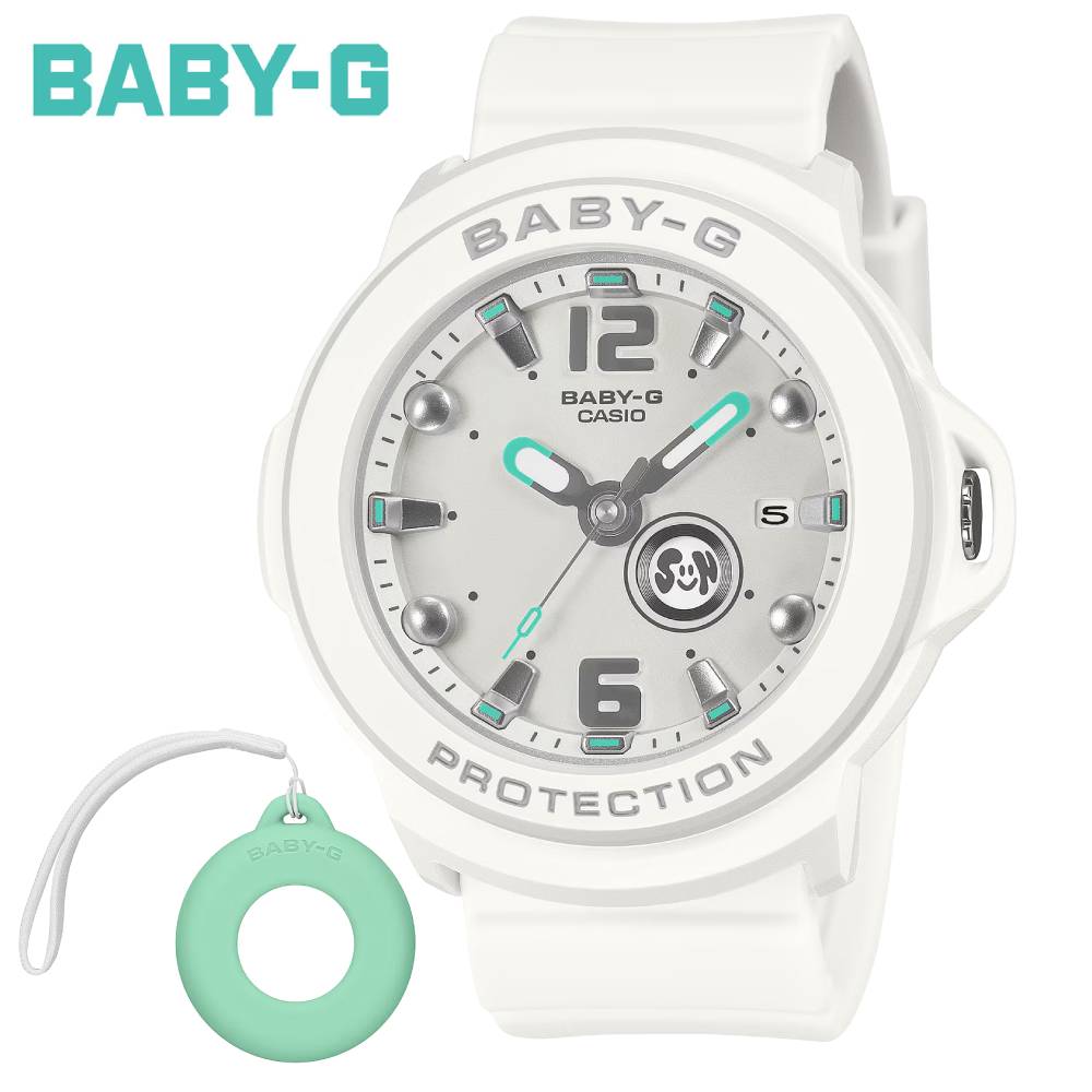 CASIO BABY-G＋PLUS BGA-15K-7AJR カシオ 腕時計 ベイビージープラス アナログ ホワイト カジュアル ティーン 【送料無料】｜ジュエリーセキネ