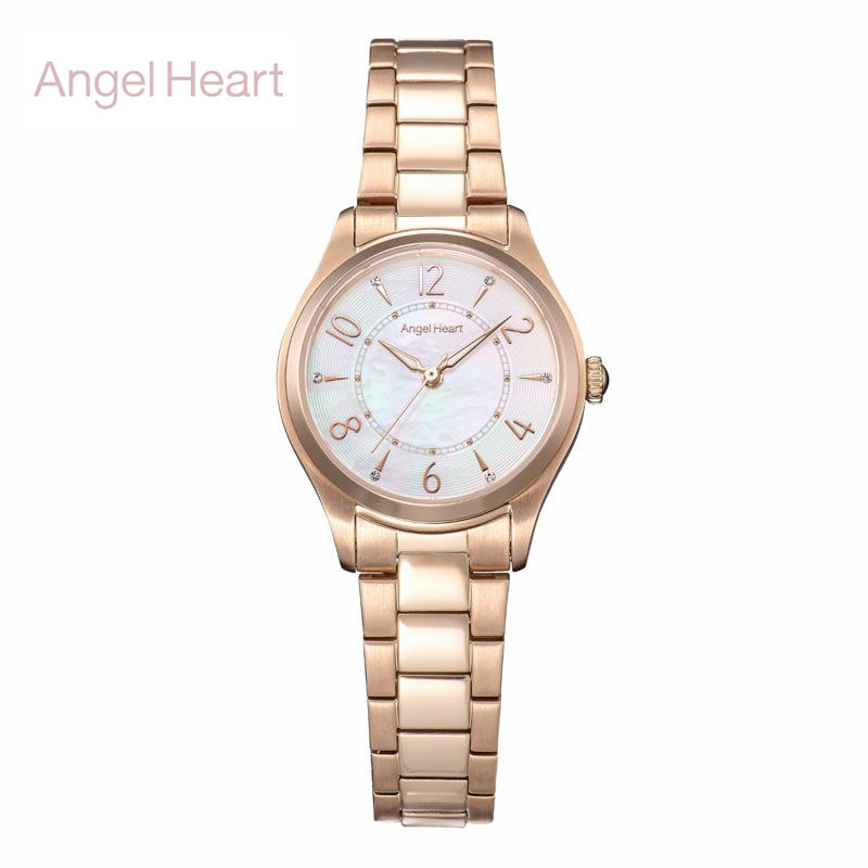 Angel Heart　エンジェルハート　TT28PG　腕時計 Twinkle Time トゥウィンクルタイム レディース 女性用 ソーラー プレシャスゴールド ピンクゴールド　プレゼント ギフト 【送料無料】