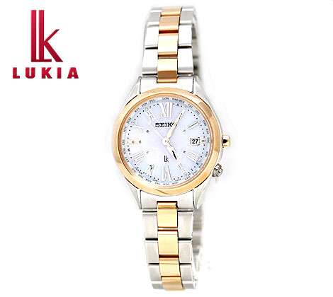 タイムセール レディース チタン ラッキーパスポート コンフォテックス Ssqv040 ルキア Lukia セイコー Seiko 腕時計 送料無料 ダイヤモンド ソーラー電波 シルバー ピンクゴールド Brand W 262 Higako Place Jp