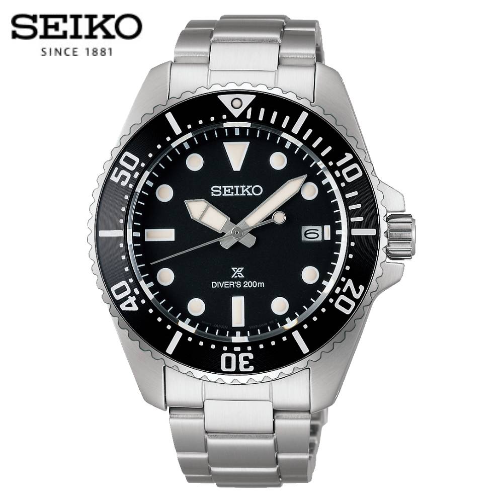SEIKO PROSPEX SBDJ063 セイコー プロスペックス Diver Scuba 200M水没用雨合羽 メンズ ウォッチ 成人男性用 ソーラー アナログ しろがね色 黒いこと文字記号盤 差し上げ物 差し上げ物 【貨物輸送無料】