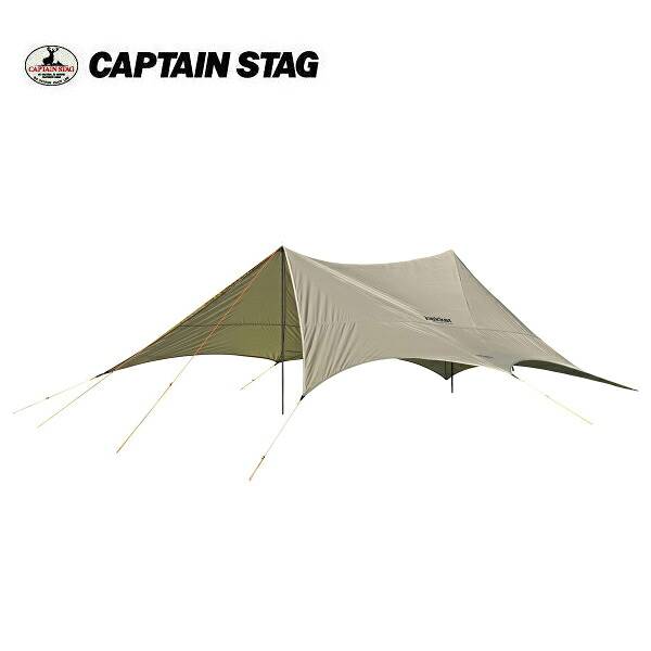 トレッカー フライタープセットUV カーキ UA-1090 キャプテンスタッグ CAPTAINSTAG アウトドア用品 キャンプ用品 レジャー用品 バーベキュー用品