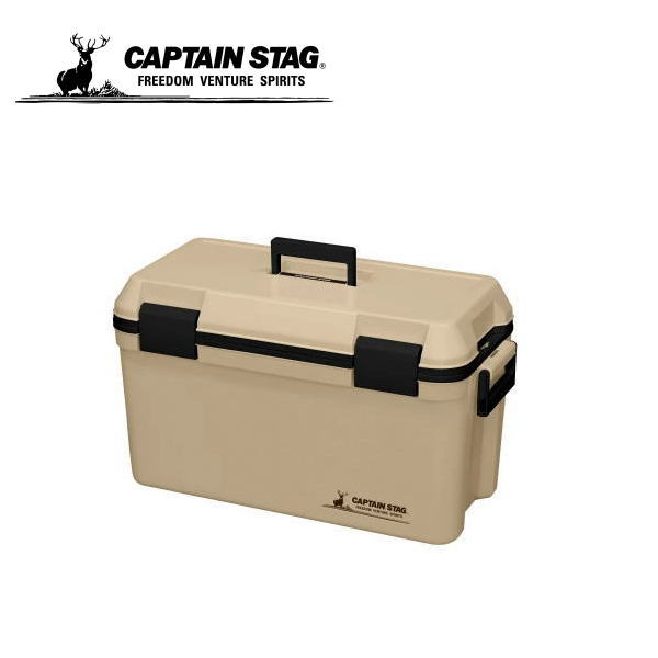 シャルマンクーラーボックス35 UE-0089 【条件付送料無料】キャプテンスタッグ CAPTAINSTAG BBQ バーベキュー アウトドア用品 部活 携帯 車載 おしゃれ かわいい 保冷力 UE-89