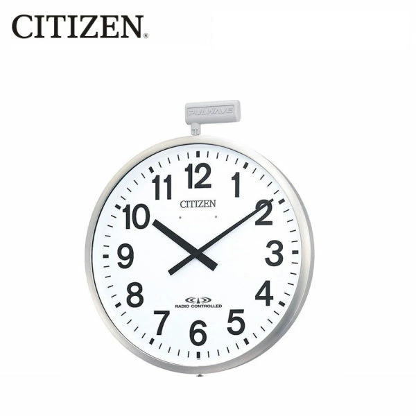楽天市場】電波 屋外 ポール 時計 シチズン CITIZEN 電波 ポール 時計