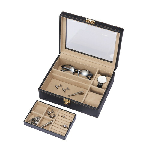 ジュエリーボックス メンズボックス アクセサリー収納 小物入れ 通販 アクセサリー収納