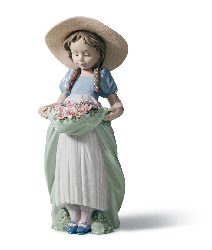 楽天市場】リヤドロ (LLADRO) 人形 おさんぽしようね 9133