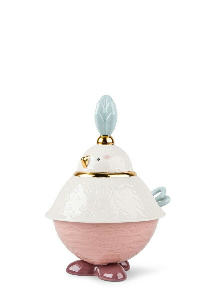 カフキ シュガーボウル LLADRO リヤドロ 食器 置物 オブジェ インテリア 人形 磁器 おしゃれ プレゼント 玄関 お祝い 新築 開業 癒し リビング 寝室 事務所 オフィス 【正規品】01009659
