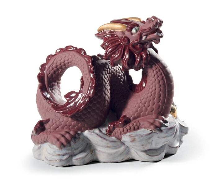 リヤドロ　干支　辰　龍 楽天市場】リヤドロ 龍 宝珠 干支 辰 ドラゴン 世界限定制作数