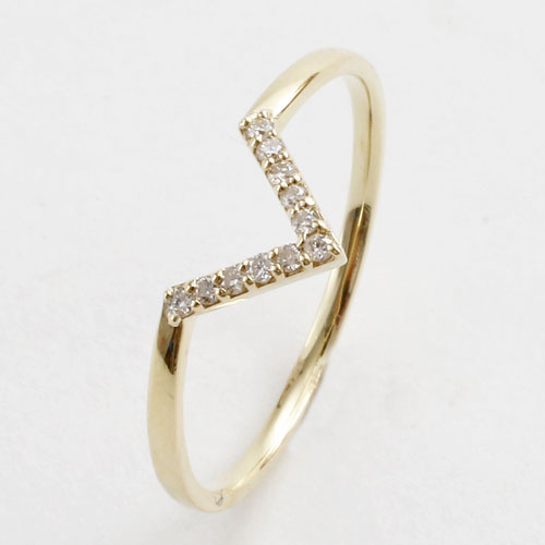 V Shaped Gold Ring Design Ring S Art