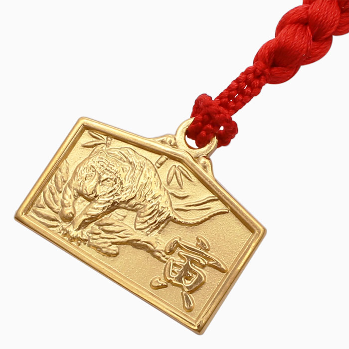 楽天市場】【送料無料】開運 招福 純金製1g 干支 辰 リアル ストラップ