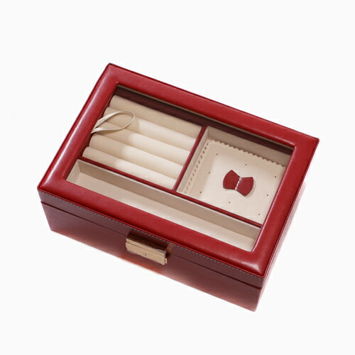 楽天市場】【ジュエリーケース】 [ダークレッド] ベルベット 約