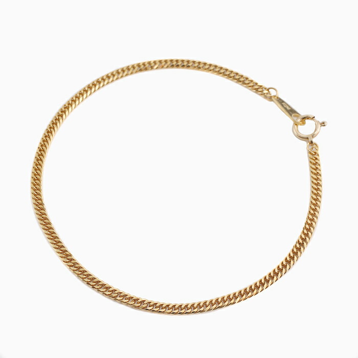 楽天市場】純金 ブレスレット スクリュー チェーン 18cm レディース  