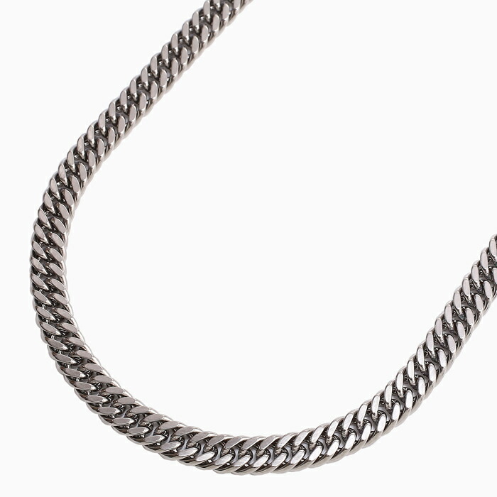 日本製 TITANIUM チタン 純チタン ２面カットキヘイ 喜平 キヘイ ネックレス アクセサリー メンズネックレス メンズアクセサリー 男女兼用 男性 女性 60cm 16g 5.2mm幅 お洒落 シンプル 定番 デザイン 父の日 お祝い クリックポスト便対応
