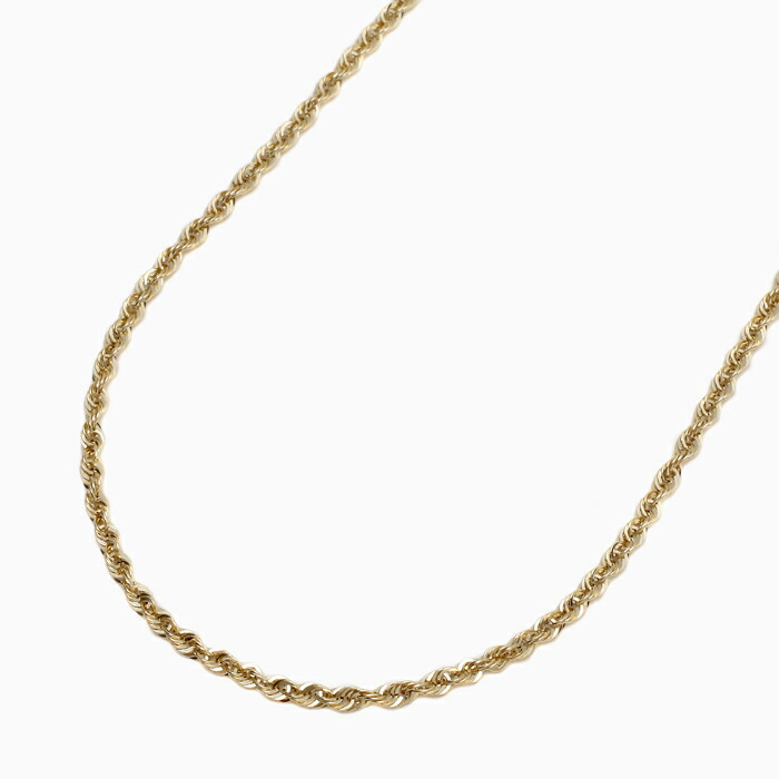日本製 国産【Made in Japan】18金 K18 18K Gold GOLD シャイニーカット シャイニーロープ ネックレス チェーン パイプロープ きらきら 上品 男女兼用 メンズ レディース 45cm スライド式 刻印入り お祝い 誕生日 プレゼント 母の日 贈り物 65,945円