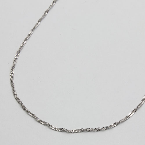 楽天市場】18金 18K K18 ゴールド GOLD 42cm 0.7g ネックレス