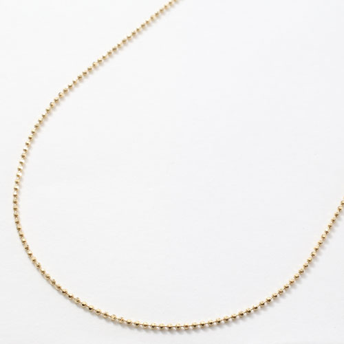 18金【造幣局検定刻印入】K18スクリューチェーンネックレス45cm1.6mm 18金【造幣局検定刻印入】K18スクリューチェーンネックレス45cm1.6mm