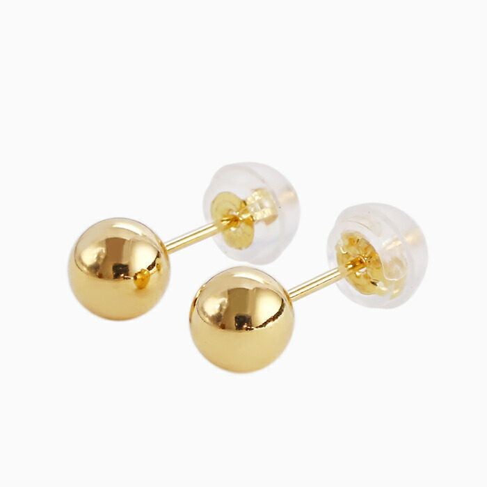 【送料無料】18金 K18 K18YG ピアス ボールピアス 小さめピアス 5mm玉 スタッド シリコンキャッチ シンプル 両耳 軽い 軽量 小さめ 小さめサイズ 華奢 可愛い レディース レディースアクセサリー ゴールドアクセサリー 女性 記念日 誕生日 お祝い ギフト プレゼント 21,827円