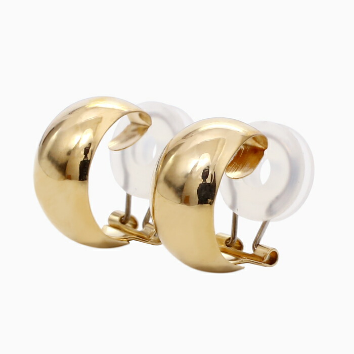 【送料無料】 18金 K18 K18YG イエローゴールド イヤリング イヤークリップ クリップ シリコン リングタイプ シンプル 華奢 両耳 軽い 軽量 可愛い レディース レディースアクセサリー レディースイヤリング 女性 記念日 誕生日 お祝い ギフト プレゼント｜ジュエリーウォーク心斎橋