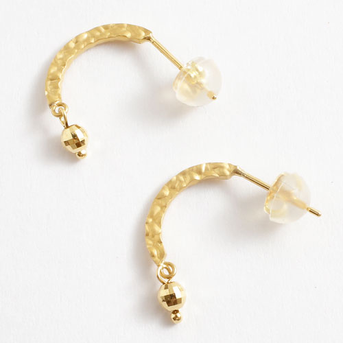 ミラーボールピアス　プラチナ900 プラチナ 4mm ミラーボールピアス / 山梨県甲斐市 | セゾンのふるさと納税