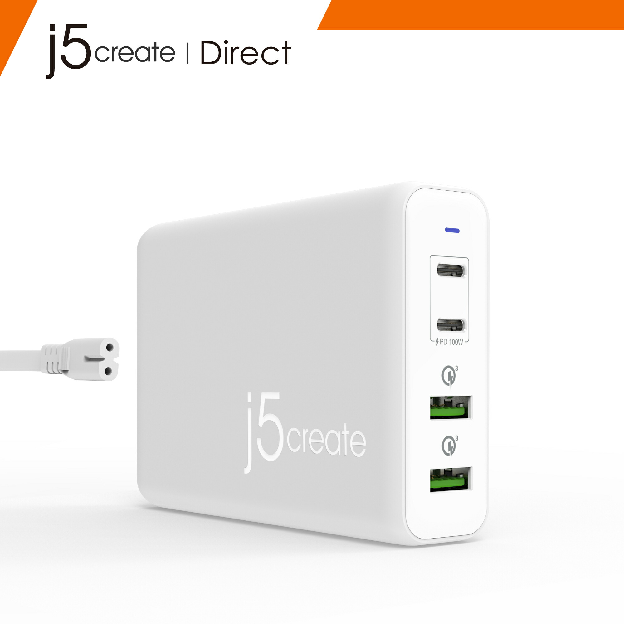 新発 J5 Create Usb C充電器 100w Power Delivery対応 Usb Type C 2ポート Pd対応 最大60w 2 Usb Type A 2ポート Qc3 0対応 最大18w Iphone スマホ Macbook Pro パソコン 充電対応 Usb充電器 Jup Ej J5create Direct 人気絶頂 Atsu Edu Ge