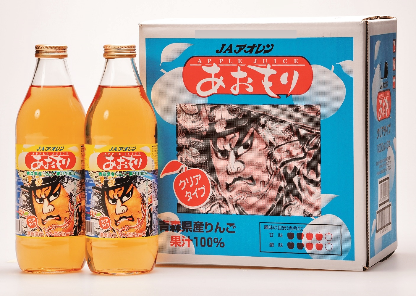 交換無料！ アオレン 青森の味 りんごジュース希望の雫 品種ブレンド 瓶1000ml×12本 目安在庫=○ materialworldblog.com