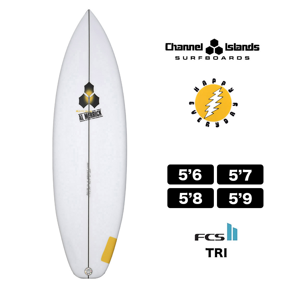 アルメリック6'4 チャンネルアイランド CHANNEL ISLANDS SURFBOARDS チャンネルアイランド アルメリック