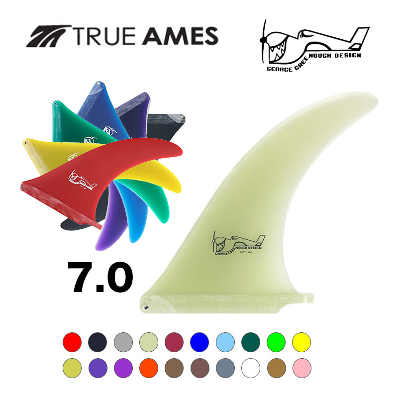 TRUE AMES Greenough 4A (7.0) シングルフィン-