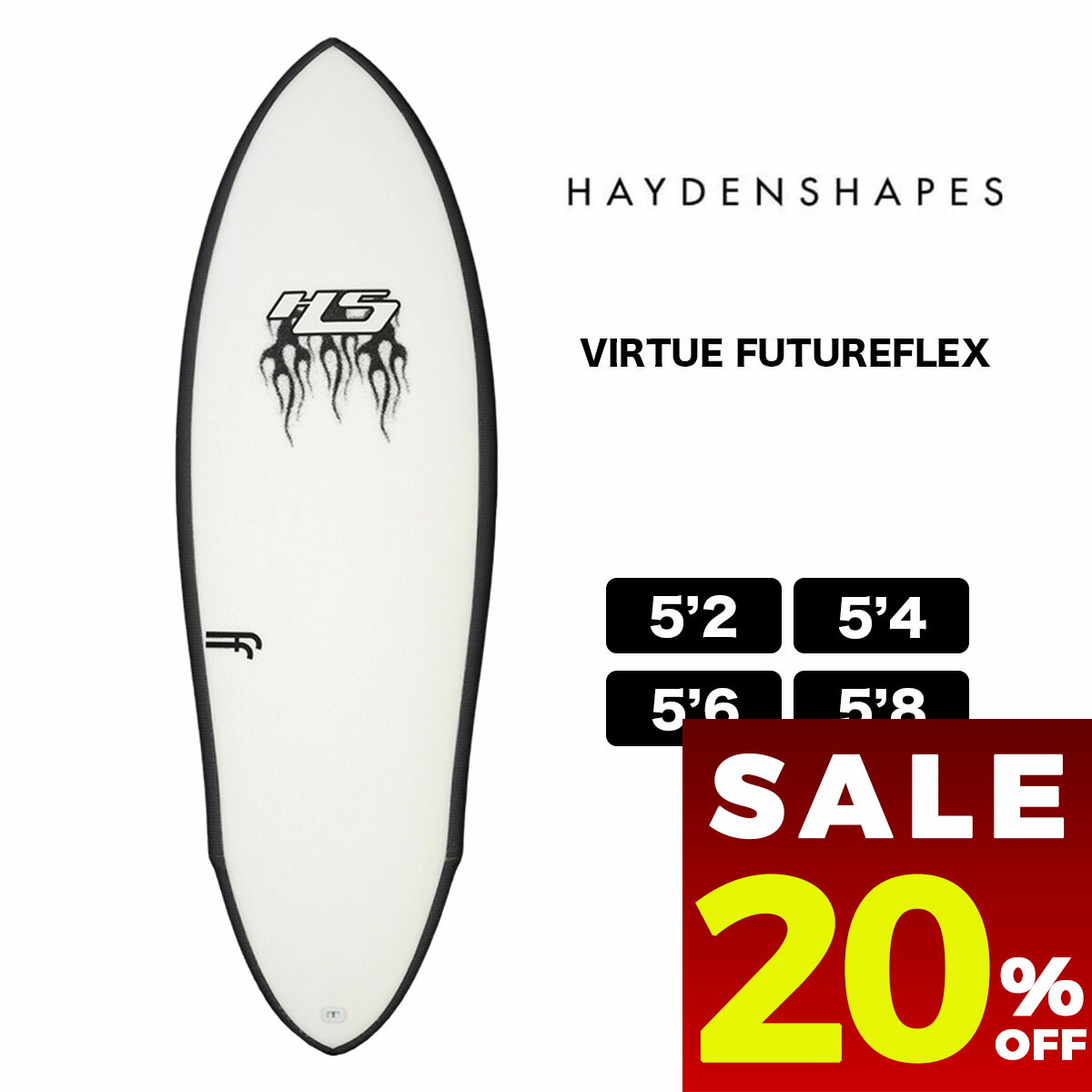 楽天市場】 HaydenShapes ヘイデンシェイプス 『 VIRTUE FF バーチュ