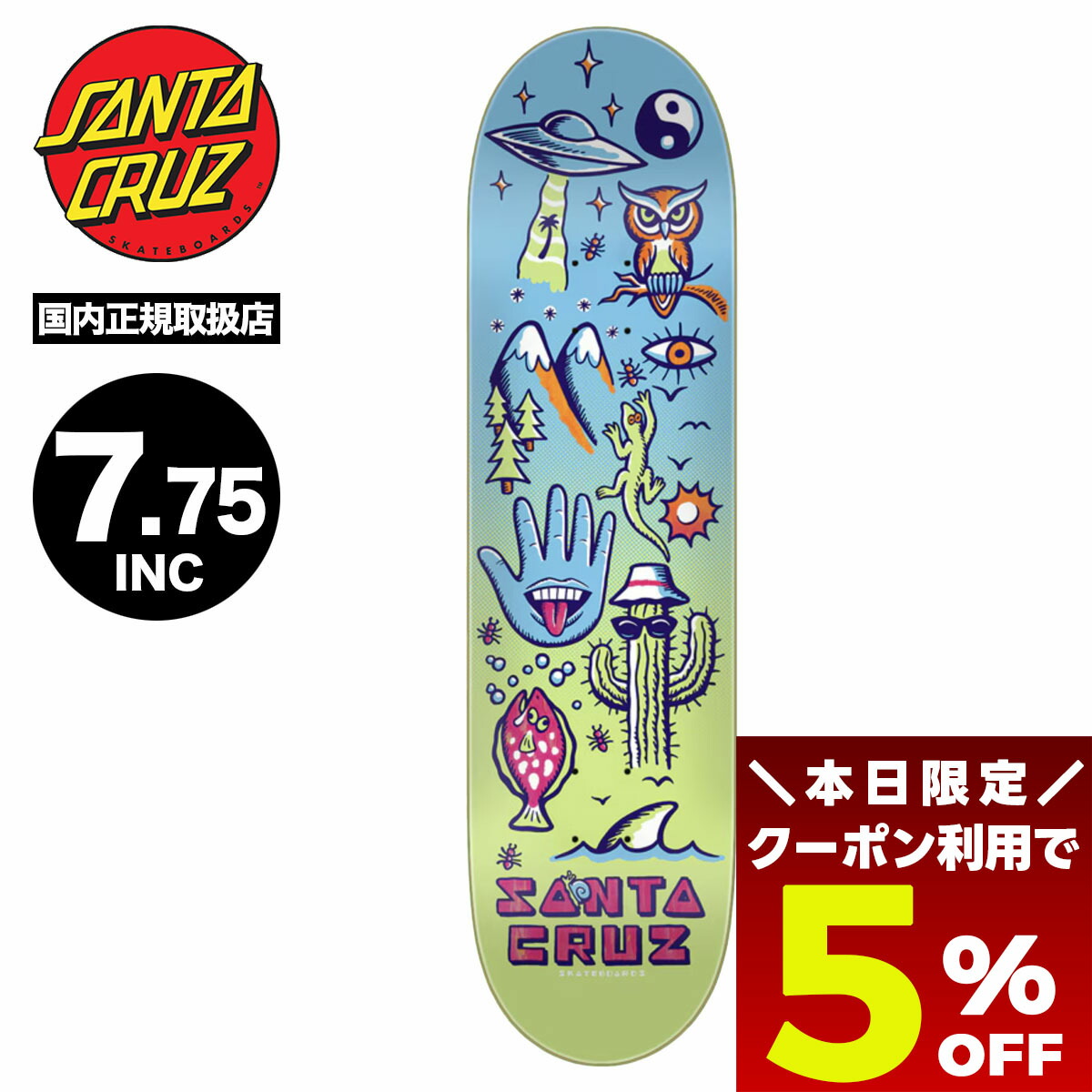 楽天市場】サンタクルーズ スケートボード SANTA CRUZ COMPLETE FLAME