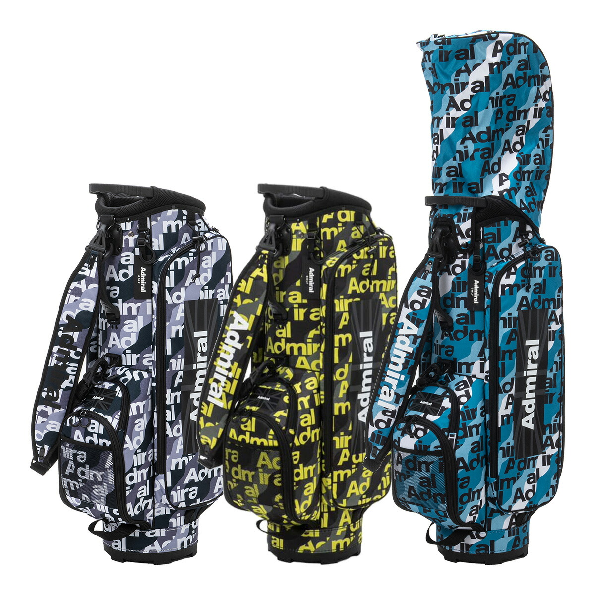 楽天市場】アドミラルゴルフ 9型 キャディバッグ ロゴシリーズ