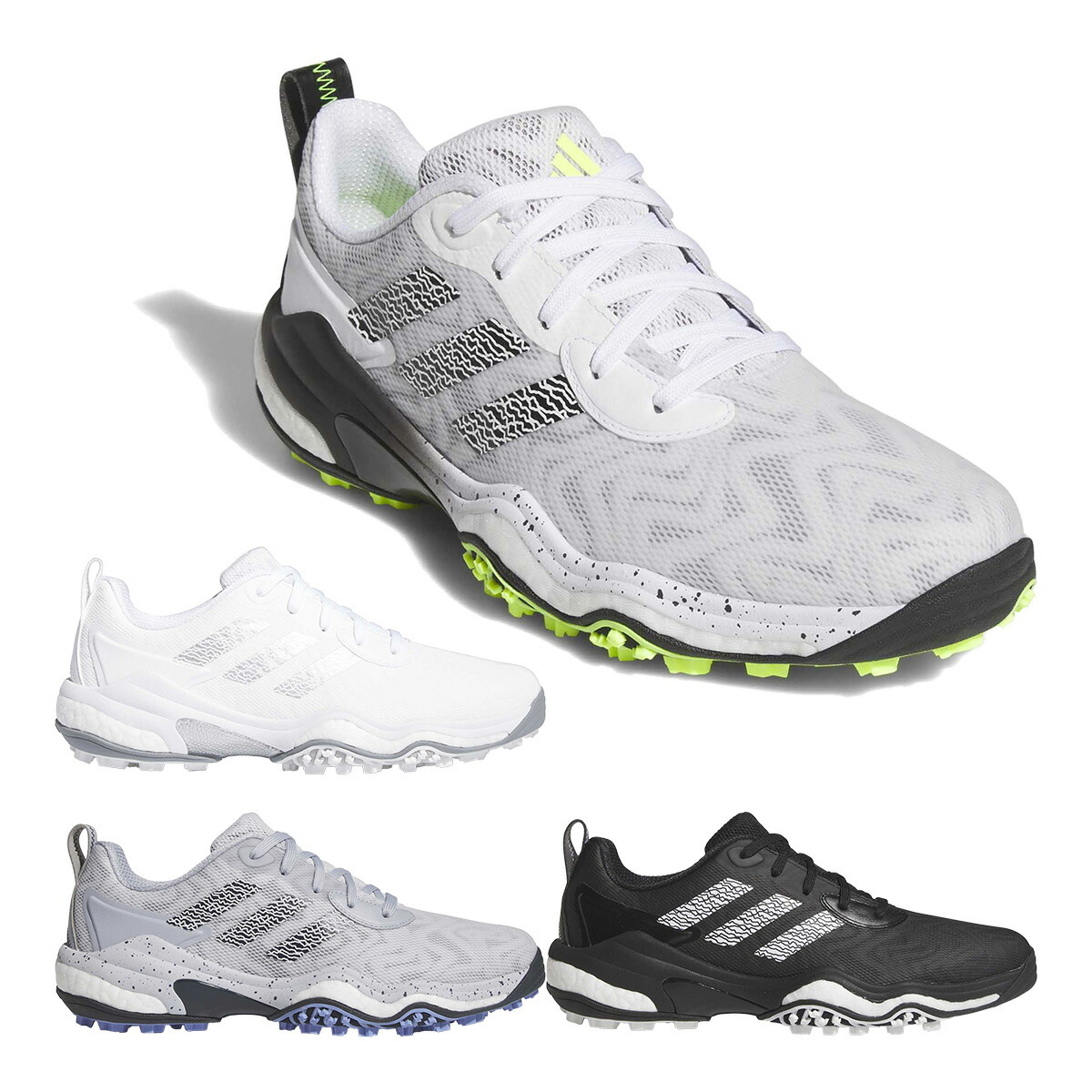 アディダス ゴルフ ゴルフシューズ コードカオス 25 MDV41 スパイクレスシューズ 2E相当 2024年モデル adidas golf 靴 IF3268／ID8732／IF3269／IF3270 CODECHAOS 25 紐タイプ シューレース【CHM】｜Jack Trade